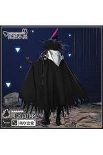 2XXT Cosplay Arknights Ulpianus Black Outfit Cosplay Costume